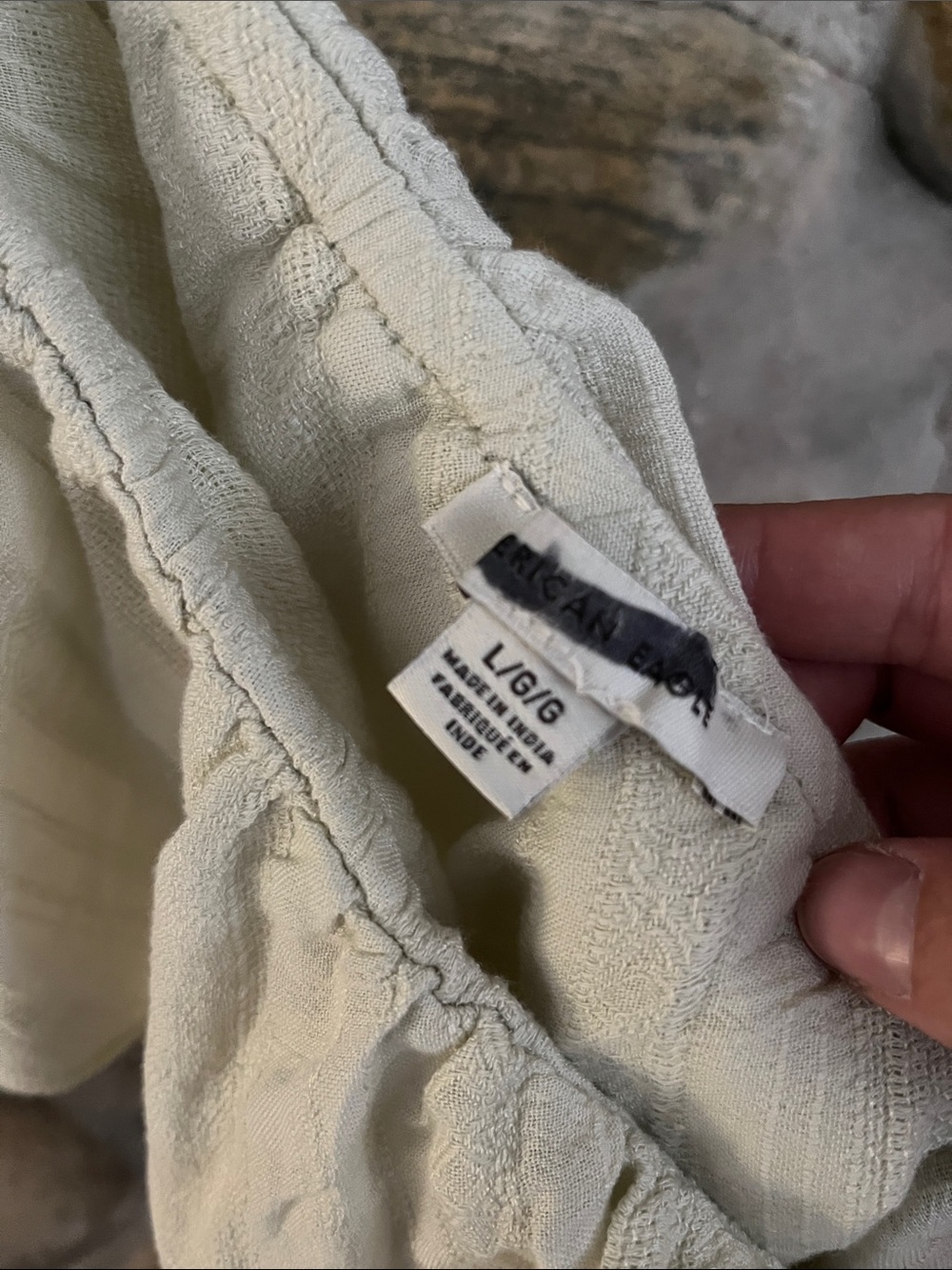 American Eagle Outfitters One-Shoulder Ruffle Crop Top - Picture 2 of 2